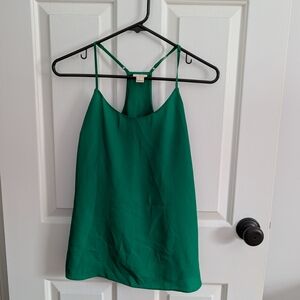 J. Crew Emerald Green Camisole Top